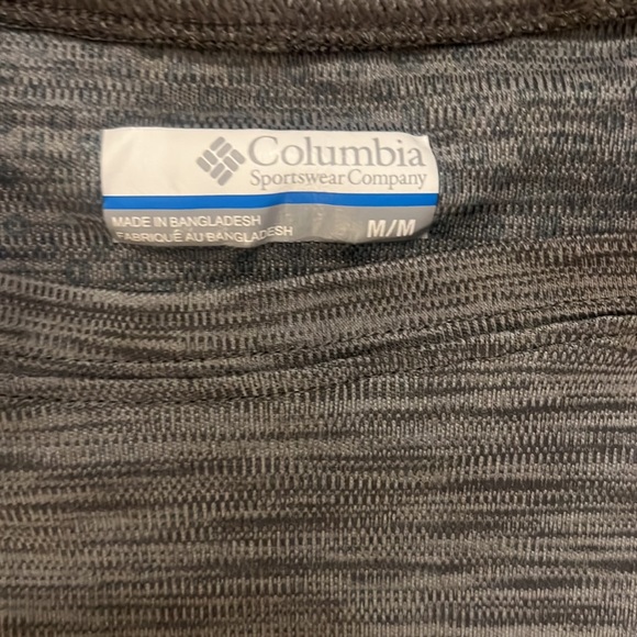 Columbia Mens Long Sleeve Gray Shirt - Picture 2 of 3